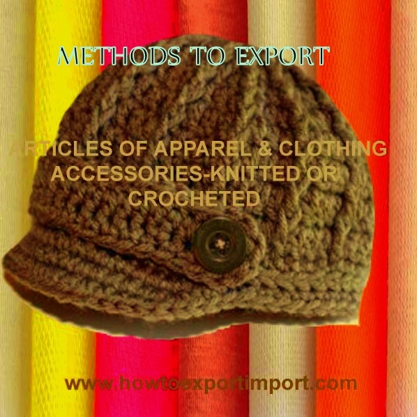 Indian Tariff Code (ITC number) for ARTICLES OF APPAREL & CLOTHING